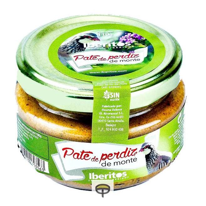 PATE PERDIZ IBERITOS CRISTAL 110g.