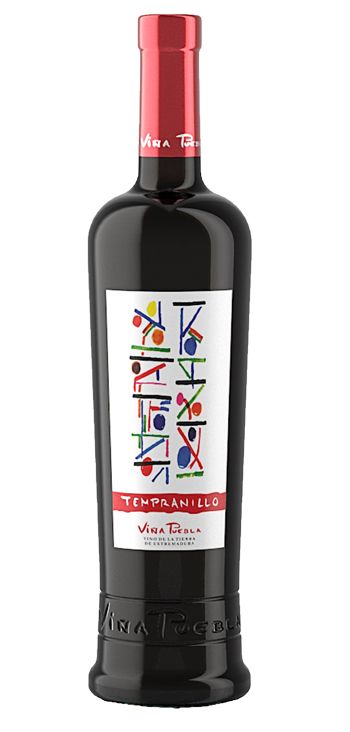 VINO VIÑA PUEBLA TEMPRANILLO 75cl.