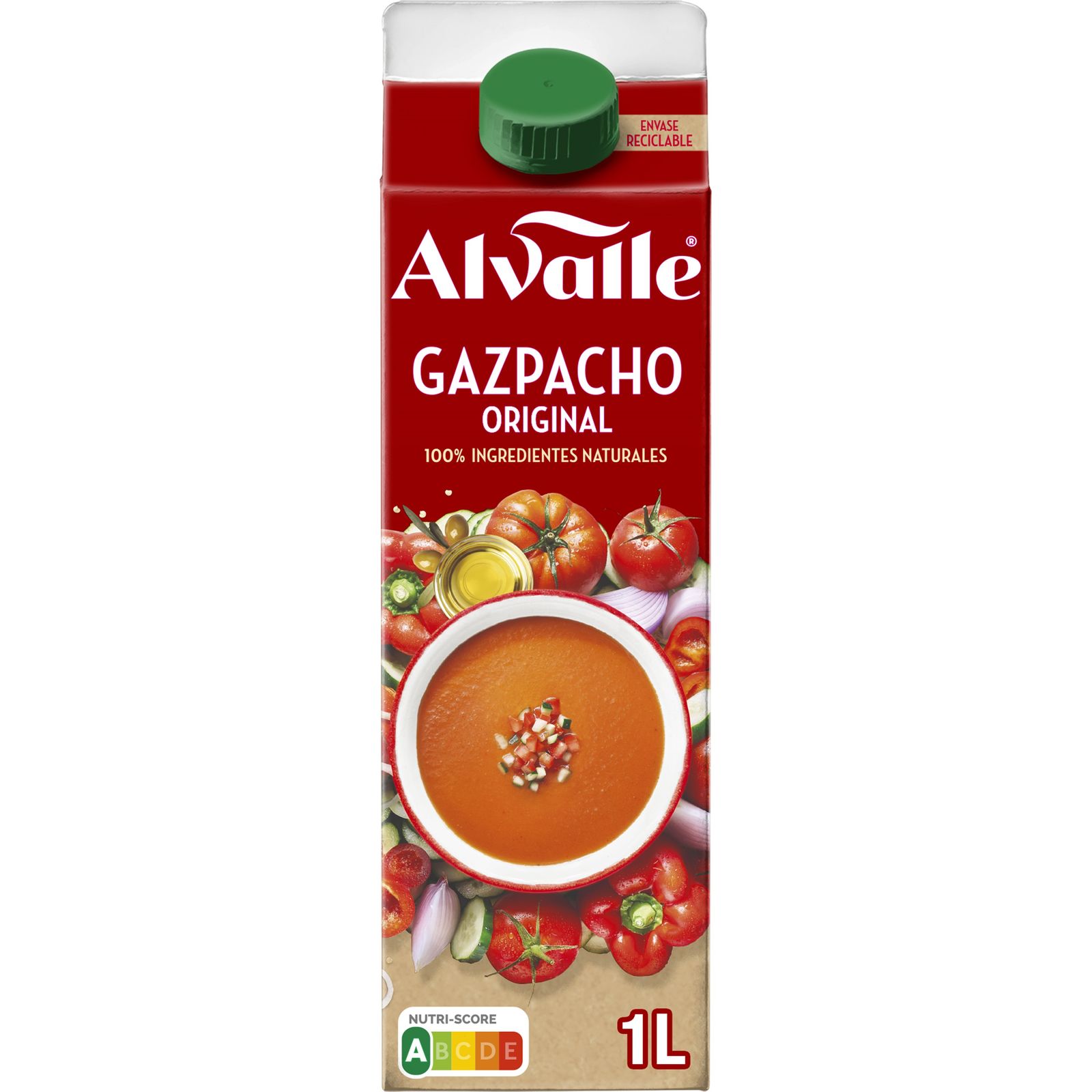 GAZPACHO ORIGINAL ALVALLE 1L