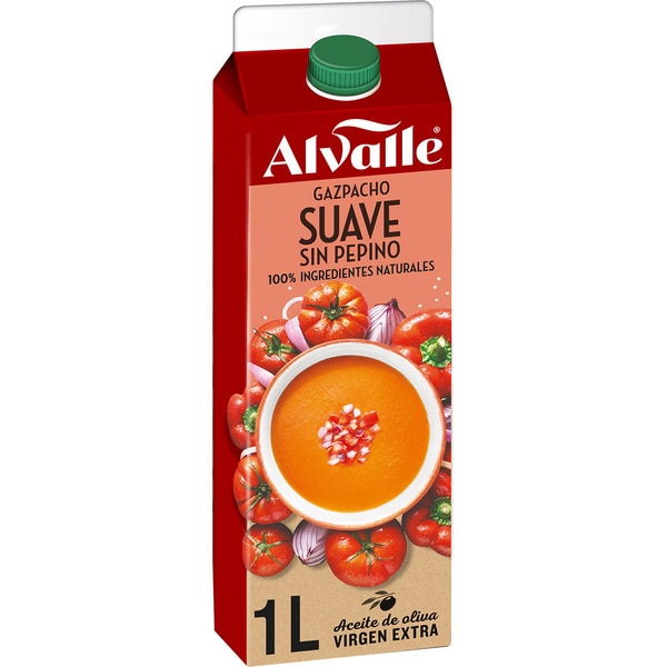 GAZPACHO SUAVE ALVALLE 1L.