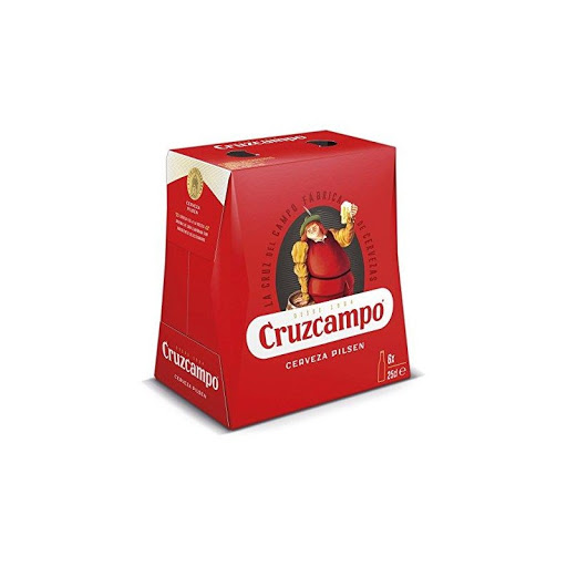 CERVEZA CRUZCAMPO 6x25cl. BOTELLIN