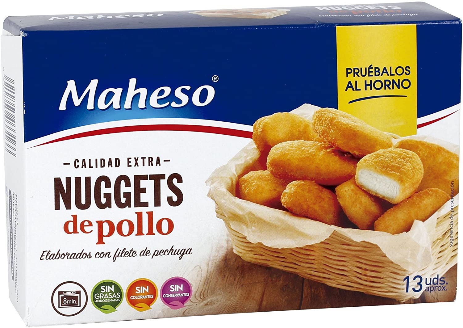 NUGGET MAHESO POLLO RECETA MAESTRA 300g.