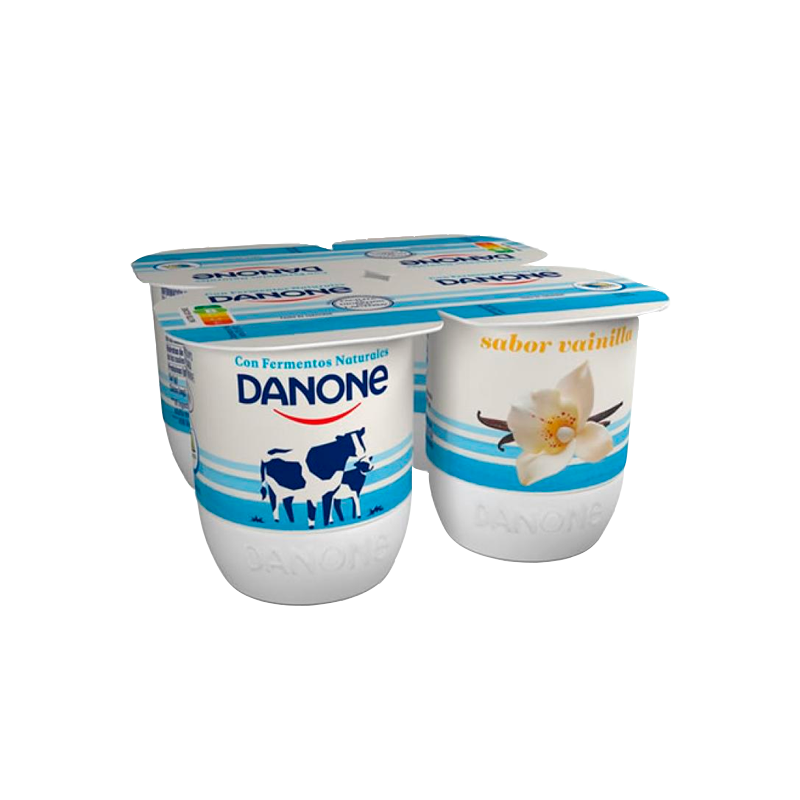 DANONE SABOR VAINILLA  4x120grs