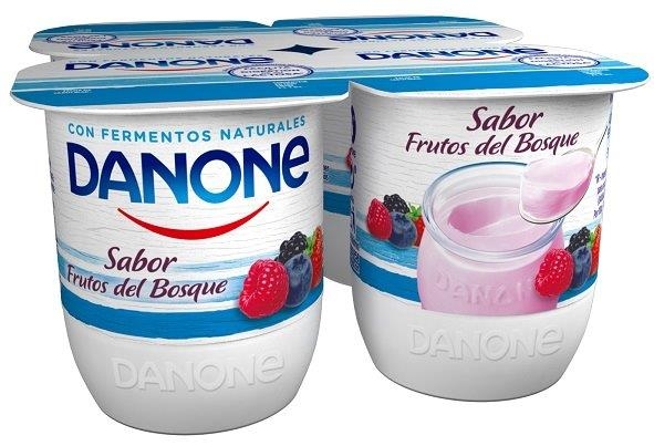 DANONE SABOR FRUTOS DEL BOSQUE 4x120g.