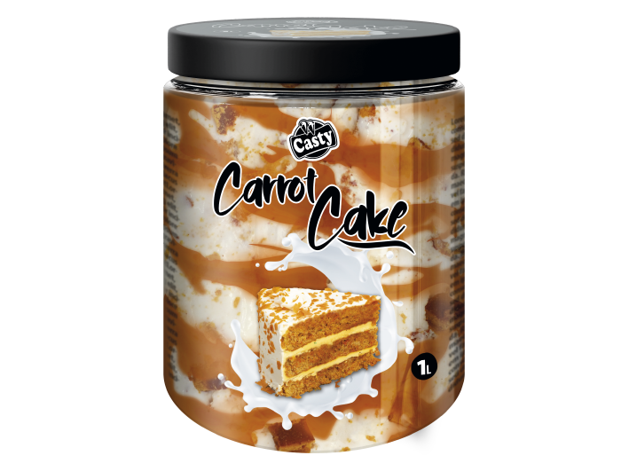 TARRINA CARROT CAKE CASTY 1L.